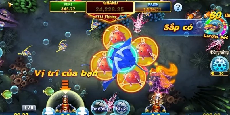 Tựa game Bắn cá Royal Fishing với giao diện bắt mắt